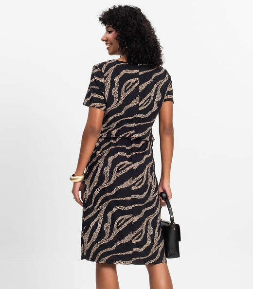 Vestido Midi Feminino Select Preto