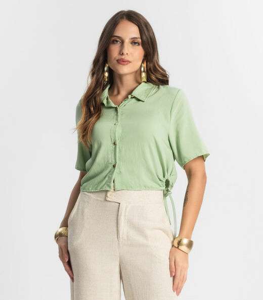 Image_Camisa Feminina Gola Dupla Endless Verde