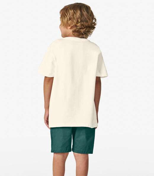 Conjunto Masculino Camiseta com Bermuda Trick Nick Branco