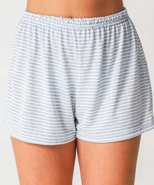 Pijama Feminino Estampa Frase Marisa Azul