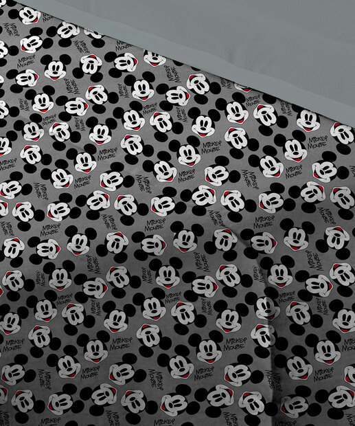 Edredom Casal Dupla Face Mickey Portallar 1 Peça