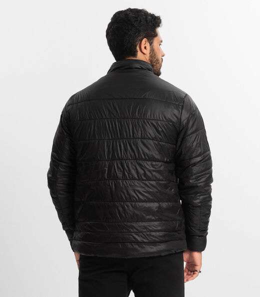 Jaqueta Masculina Em Microfibra Diametro Preto