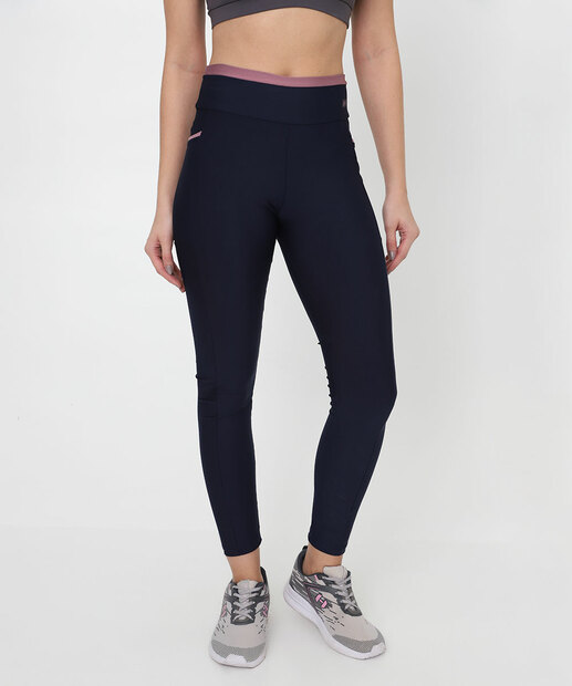 Calça Feminina Legging Fitness Marisa Azul