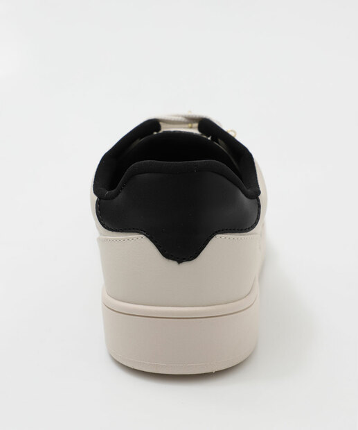 Tênis Feminino Casual Recortes Marisa Branco