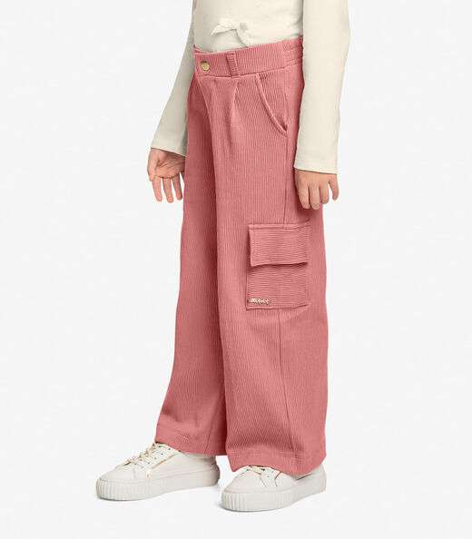 Calça Wide Leg Trick Nick Rosa