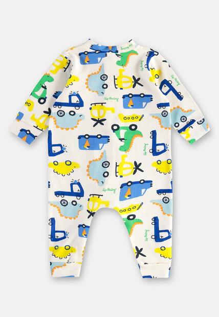 Macacão para Bebê Menino em Suedine Up Baby
