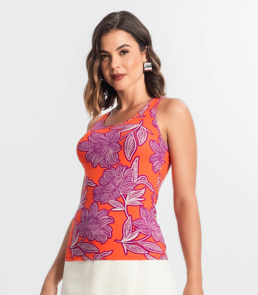 Regata Feminina Rovitex Laranja