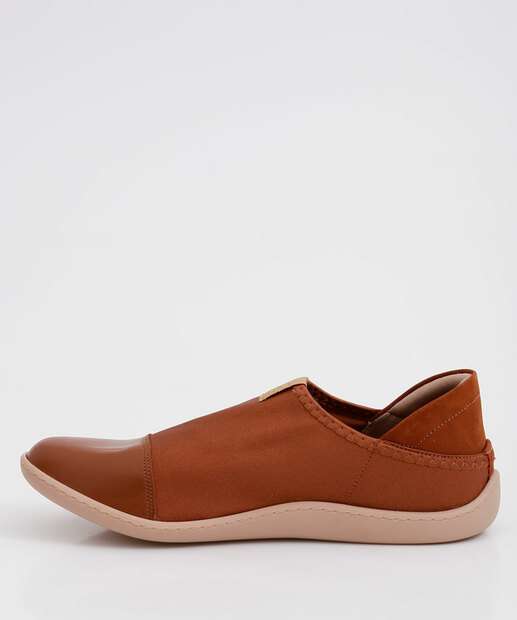 Tênis Casual Feminino Knit Recorte Usaflex