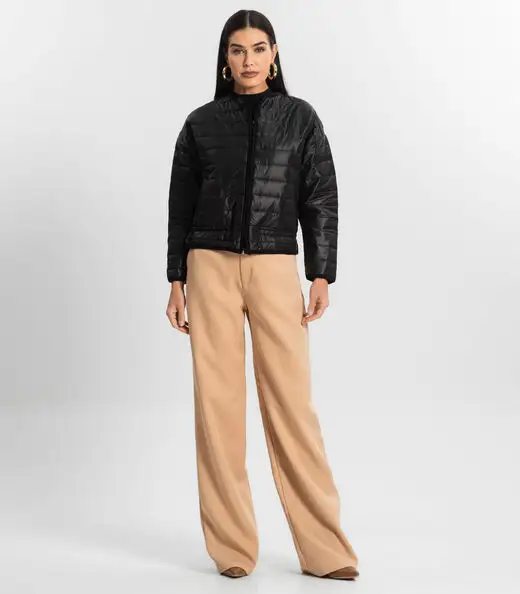 Jaqueta Feminina Microfibra Endless Preto