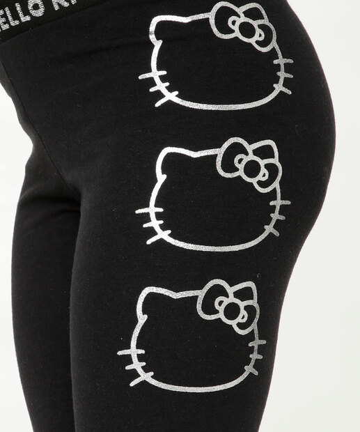 Bermuda Infantil Ciclista Hello Kitty Sanrio Tam 4 a 10