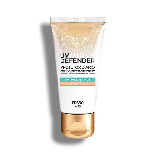 Image_Protetor Solar Facial Loréal Uv Defender Antioleosidade Cor Clara Fps60 40g