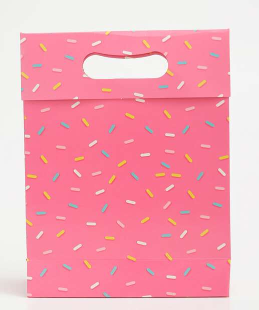 Embalagem Presente Sacola Estampada Marisa