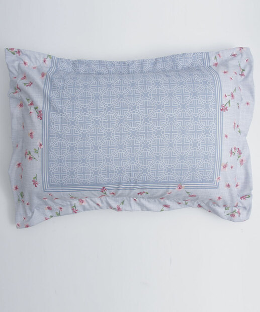 Jogo de Cama Queen Floral Hedrons 4 Peças 