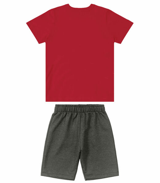 Conjunto Infantil Masculino Radical Rovitex Vermelho