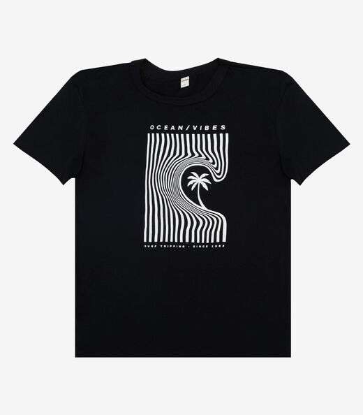 Image_Camiseta Adulto Masculino em Meia Malha Rovitex Preto