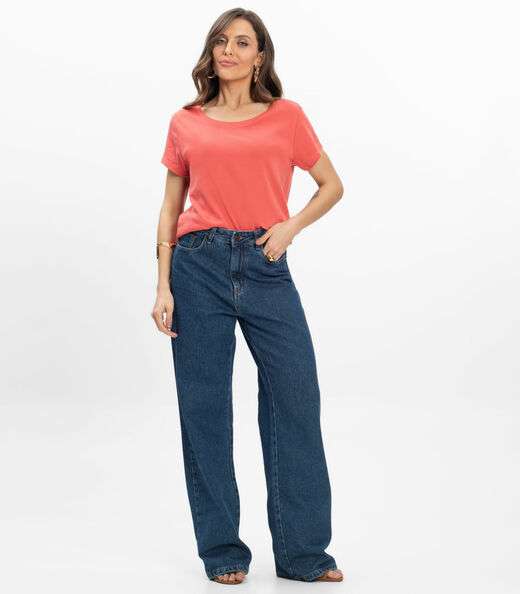 Blusa Feminina Infinita Cor Laranja