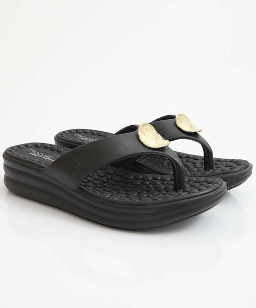 Tamanco Feminino Flatform Tiras Modare