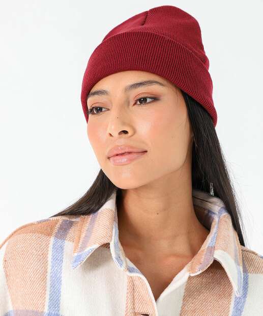Image_Touca Feminina Tricô Marisa Vinho 