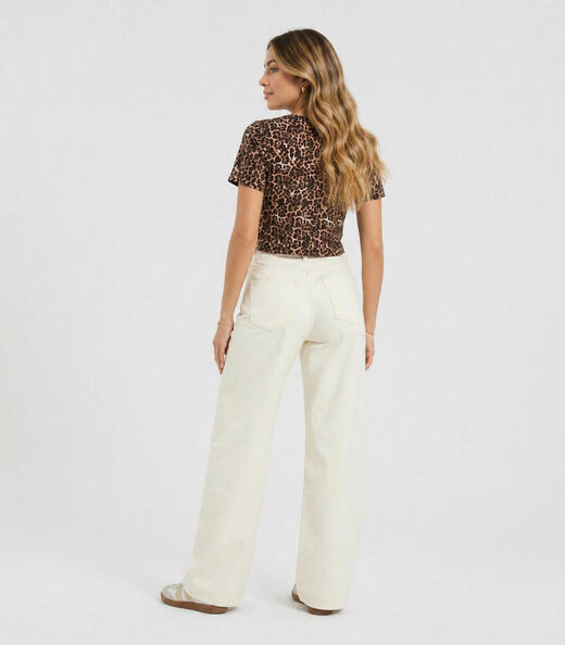 Blusa Feminina Estampada Select Marrom