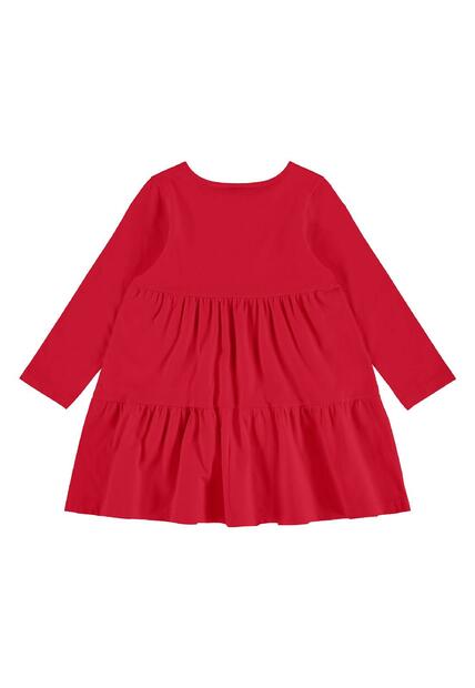 Vestido Infantil Manga Longa Algodão Bee Loop
