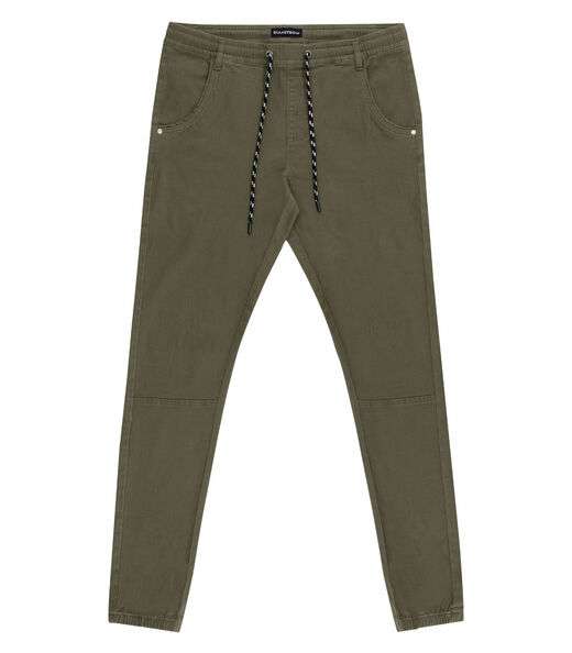 Calça Com Bolso Masculina Em Sarja Diametro Verde