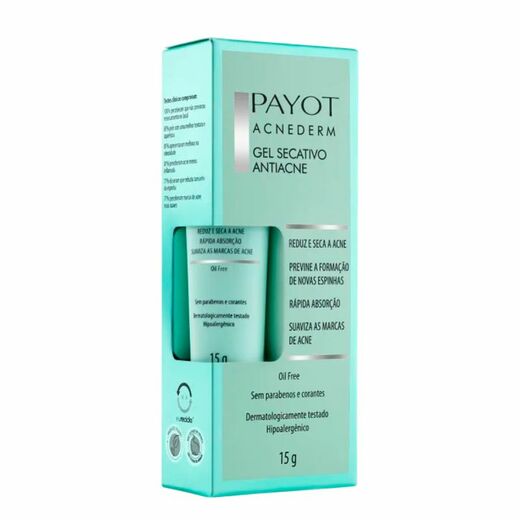 Gel Secativo Facial Antiacne Acnederm Payot 15g