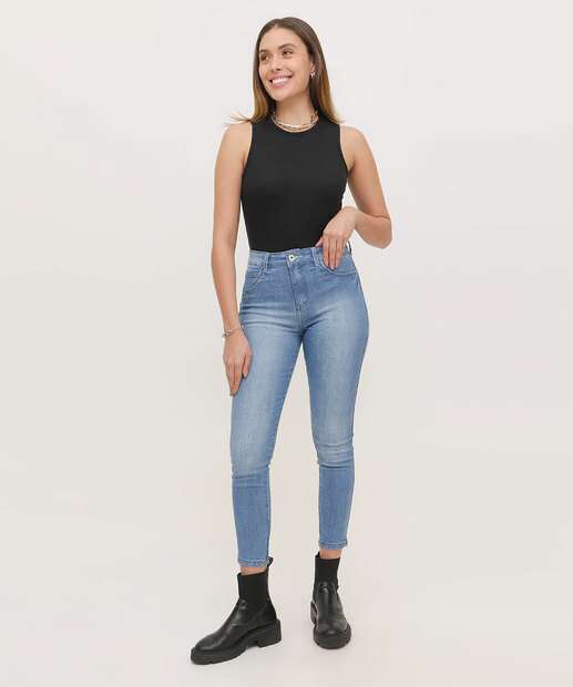 Image_Calça Jeans Skinny Feminina Brilho Biotipo