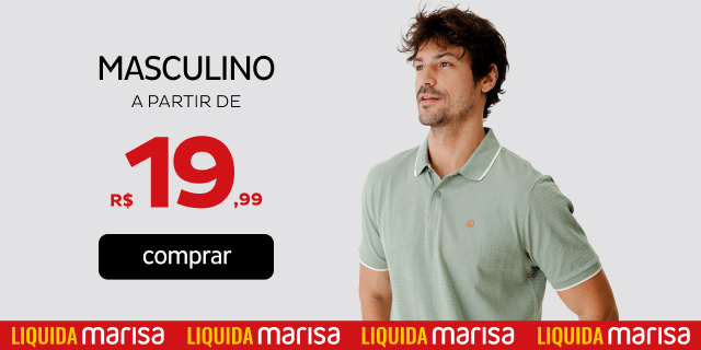 Mascuino a partir de R$19,99