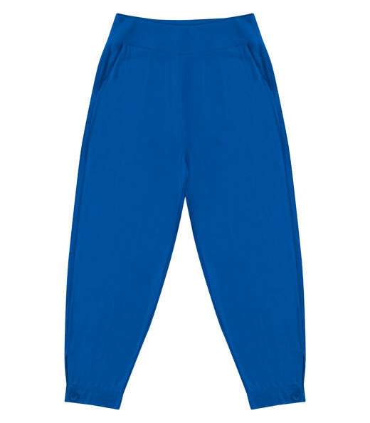 Calça Em Viscose Feminina Endless Azul