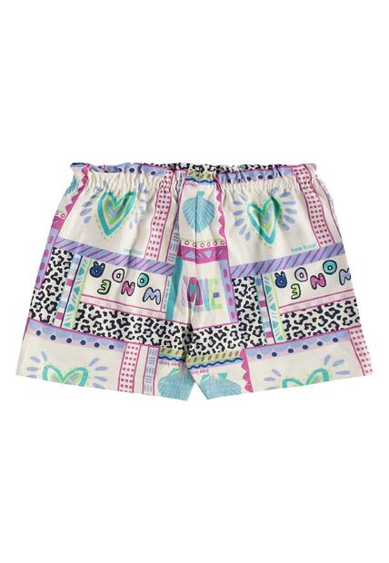 Conjunto Blusa Short Estampado Bee Loop