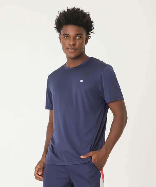 Camiseta Masculina Fitness Manga Curta MR