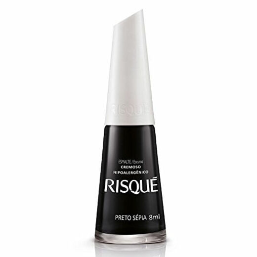 Image_Kit c/4 Risque Esmalte Cremoso Cor: Preto Sepia
