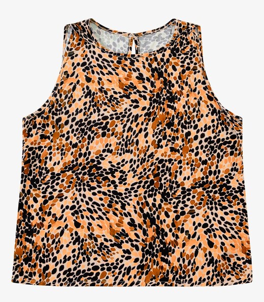 Image_Regata Feminina Viscose Kyhara Estampada Rovitex Bege