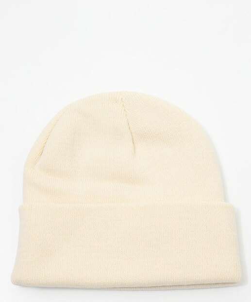 Touca Feminina Tricô Básica Marisa Off White