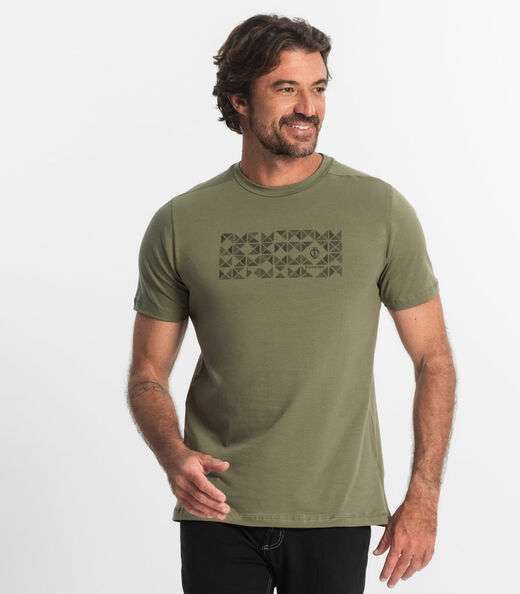 Camiseta Masculina Diametro Verde