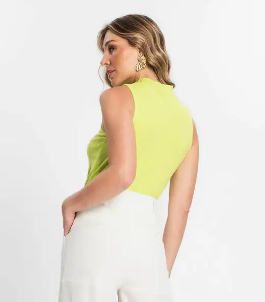 Regata Feminina Gola Alta Endless Verde