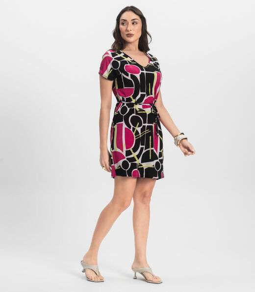 Vestido Feminino Liganete Infinita Cor Preto