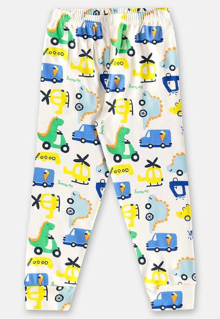 Pijama Longo Infantil Unissex Suedine Up Baby