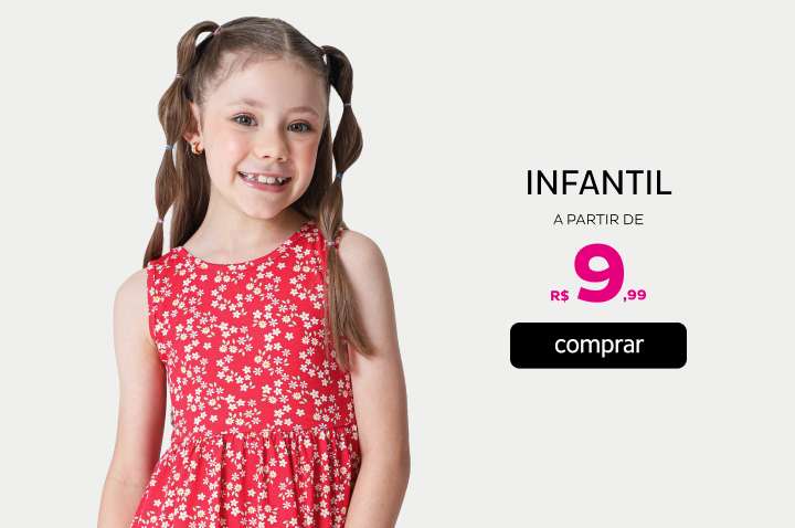 Infantil a partir de R$9,99