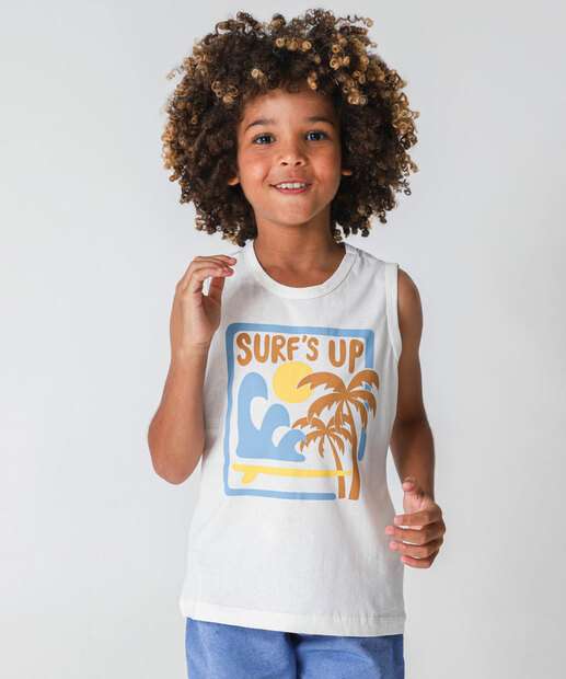 Image_Regata Infantil Estampa Frontal Marisa Tam 4 a 10 Off White