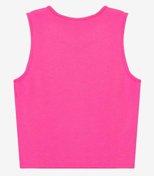 Regata Feminina em Ponto Roma Rovitex Rosa