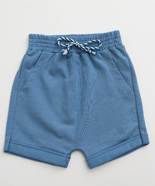  Bermuda Infantil Bolso Canguru Tam 1 a 3