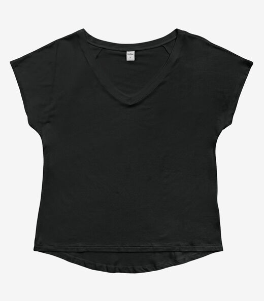 Blusa Feminina Viscotorcion Rovitex Preto