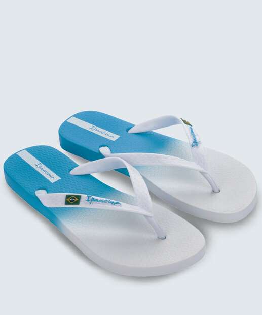 Chinelo Ipanema Feminino Brasil Print