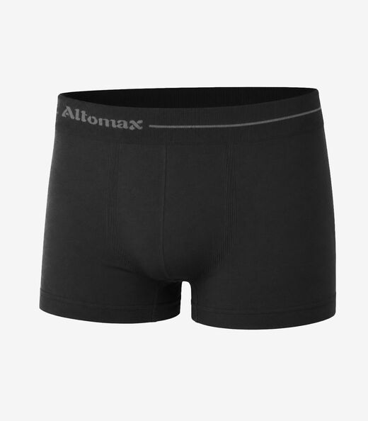 Cueca Boxer Lisa Microfibra Altomax Preto