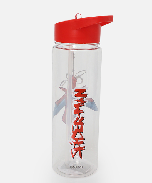 Garrafa Squeeze Homem Aranha Marvel 670ml Vermelho