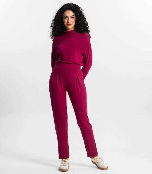 Image_Calça Feminina Rovitex Vermelho