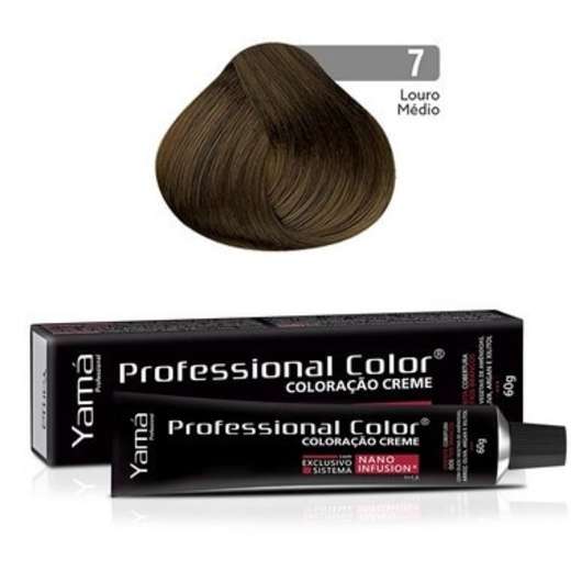 Image_Coloração Professional Color Nano Infusion 7.0 Louro Médio Yamá