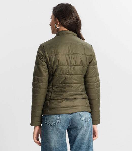 Jaqueta Puffer Juvenil Feminina Minty Verde