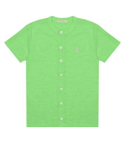 Camisa Infantil Em Viscolinho Trick Nick Verde